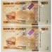 UGANDA 2010 . ONE THOUSAND 1,000 SHILINGI BANKNOTES